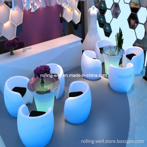 Popular Long LED Sofa Set/Long LED Sofa Use in Bar